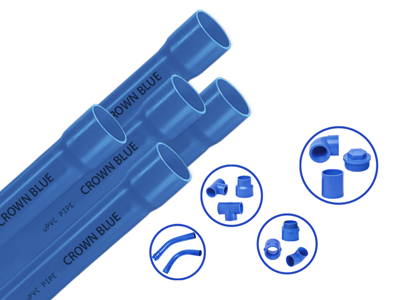 CROWN Blue potable water pipes